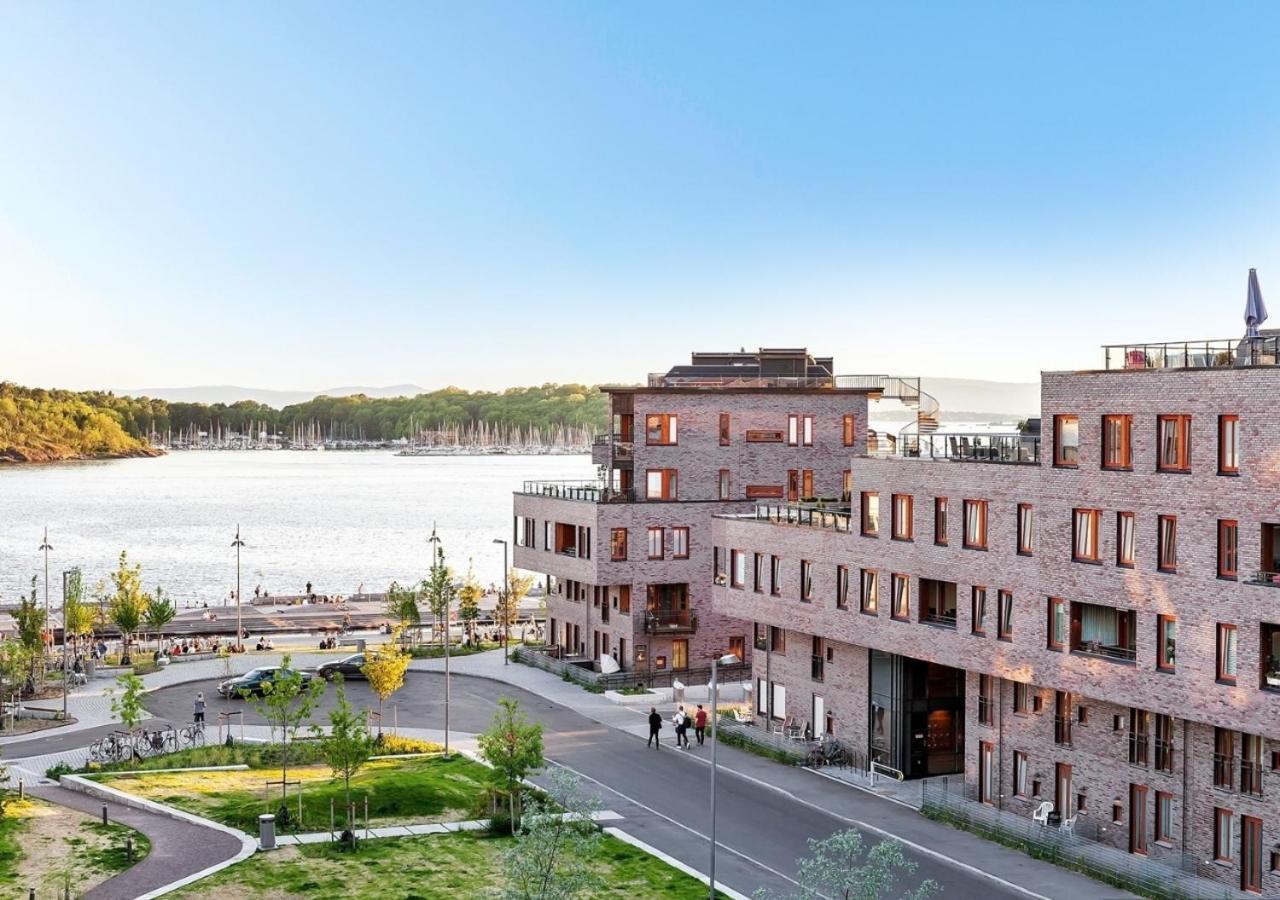 Seaside Apt - 2 Sunny Balconies - Modern - 6 Pax Oslo Exterior foto