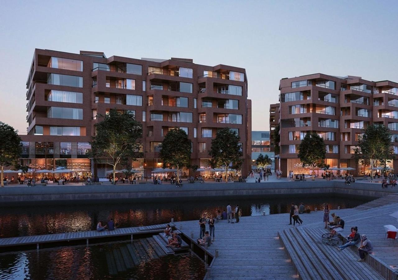 Seaside Apt - 2 Sunny Balconies - Modern - 6 Pax Oslo Exterior foto